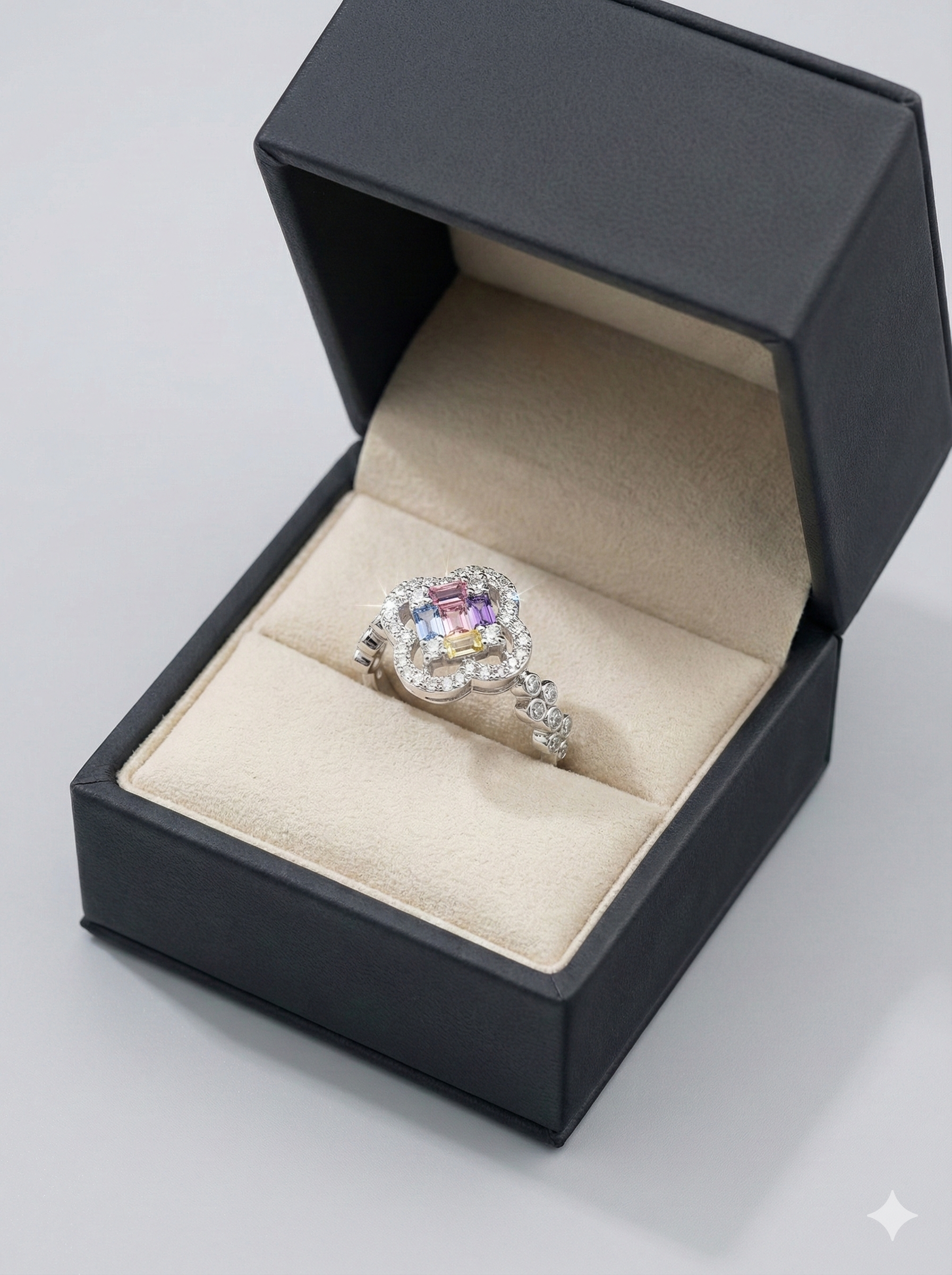 Kaleidoscope Bloom Ring