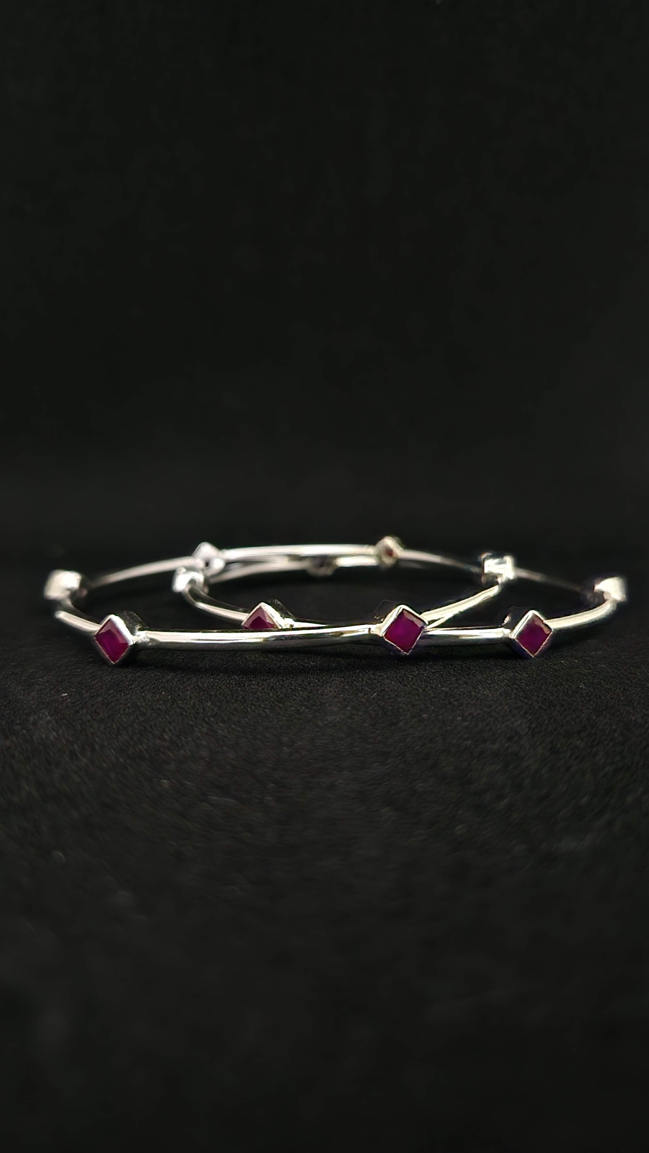 Ruby Essence Bangles