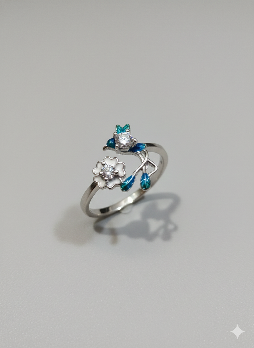 Dewdrop Bloom Ring