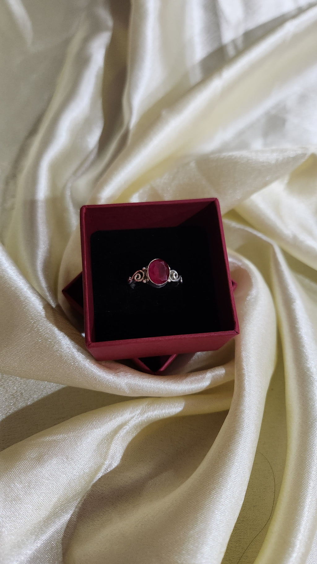 Ruby Oval Ring