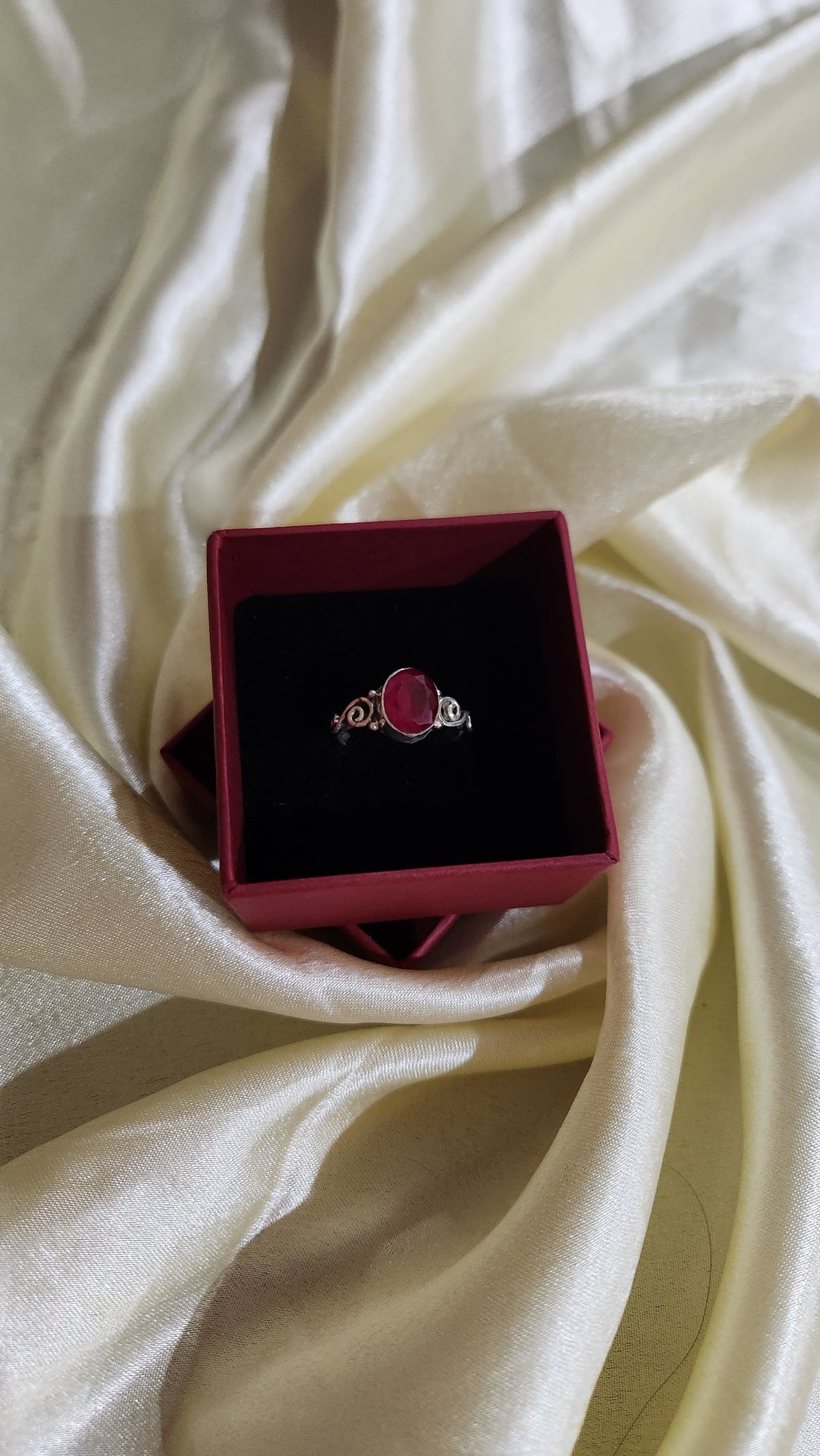 Ruby Oval Ring