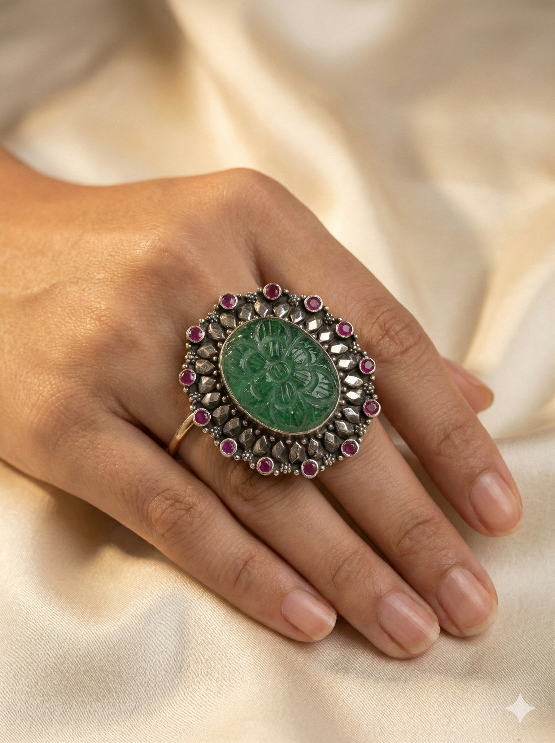 Antique Silver Radiance