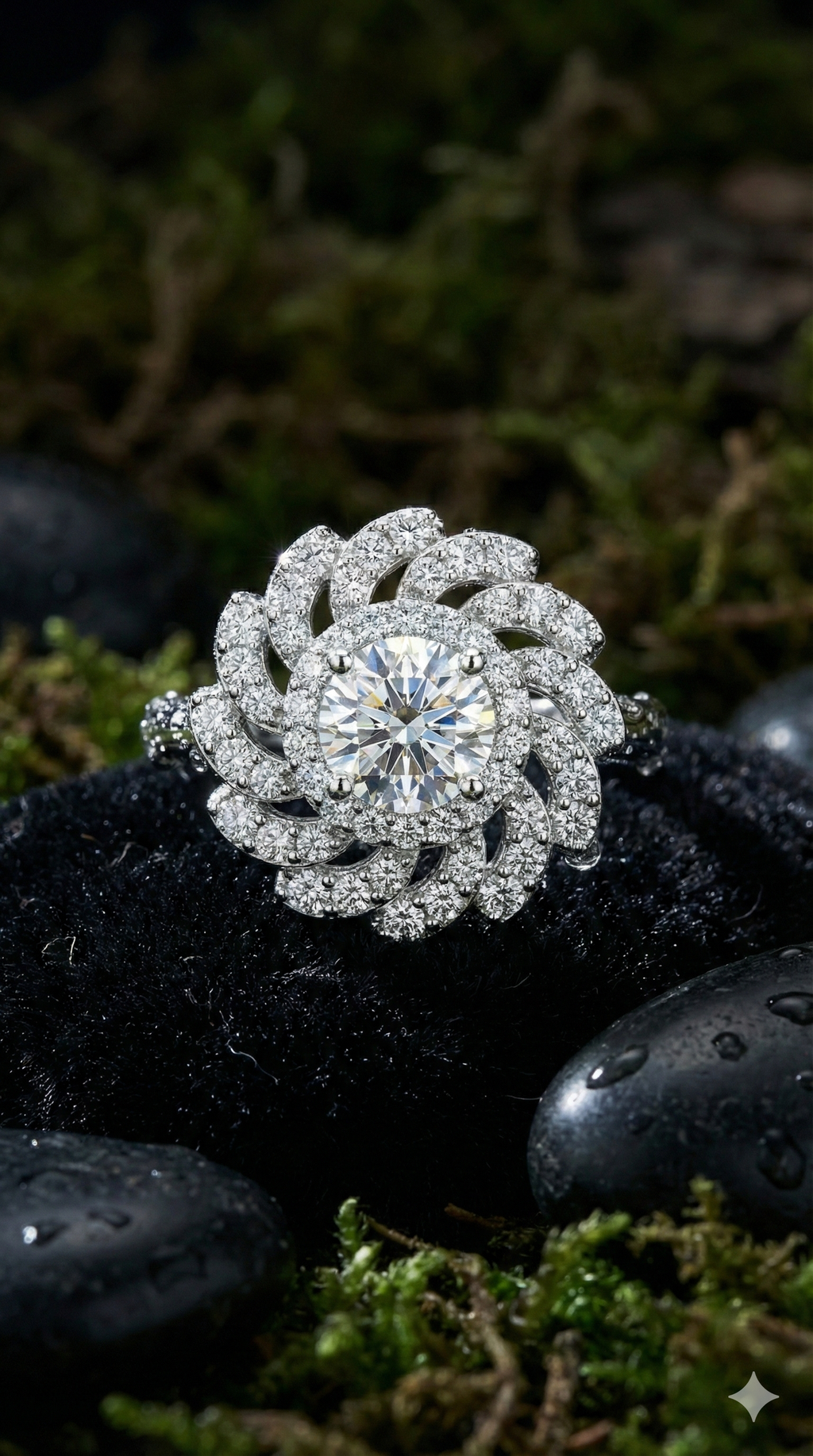 Artisan Swirl Solitaire