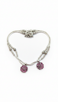 Dual - Strand Floral Payal