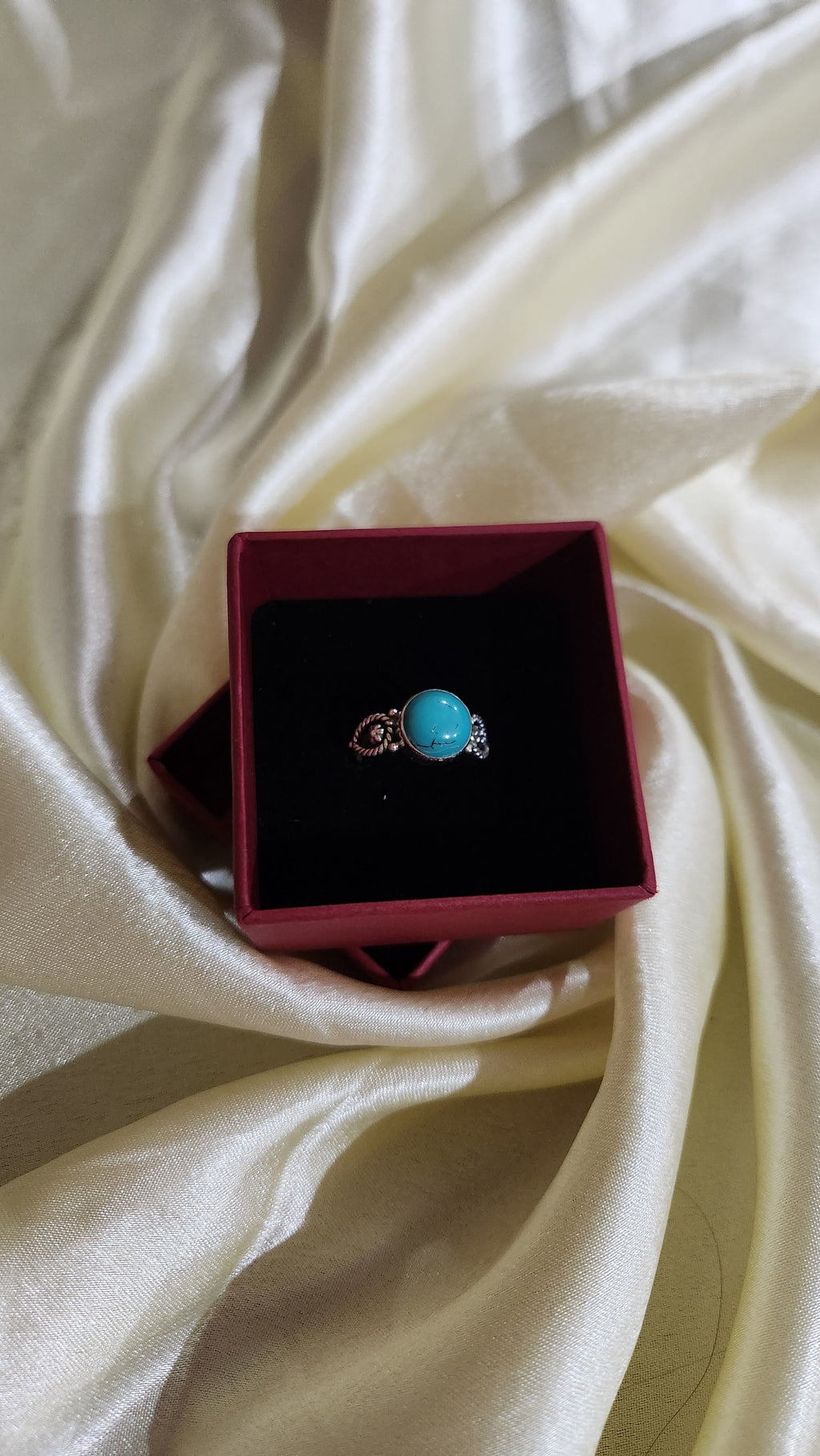Blue Pearl Ring