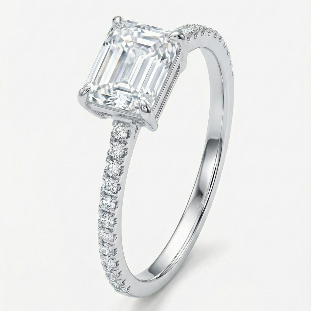 white Radiant Cut Ring_1
