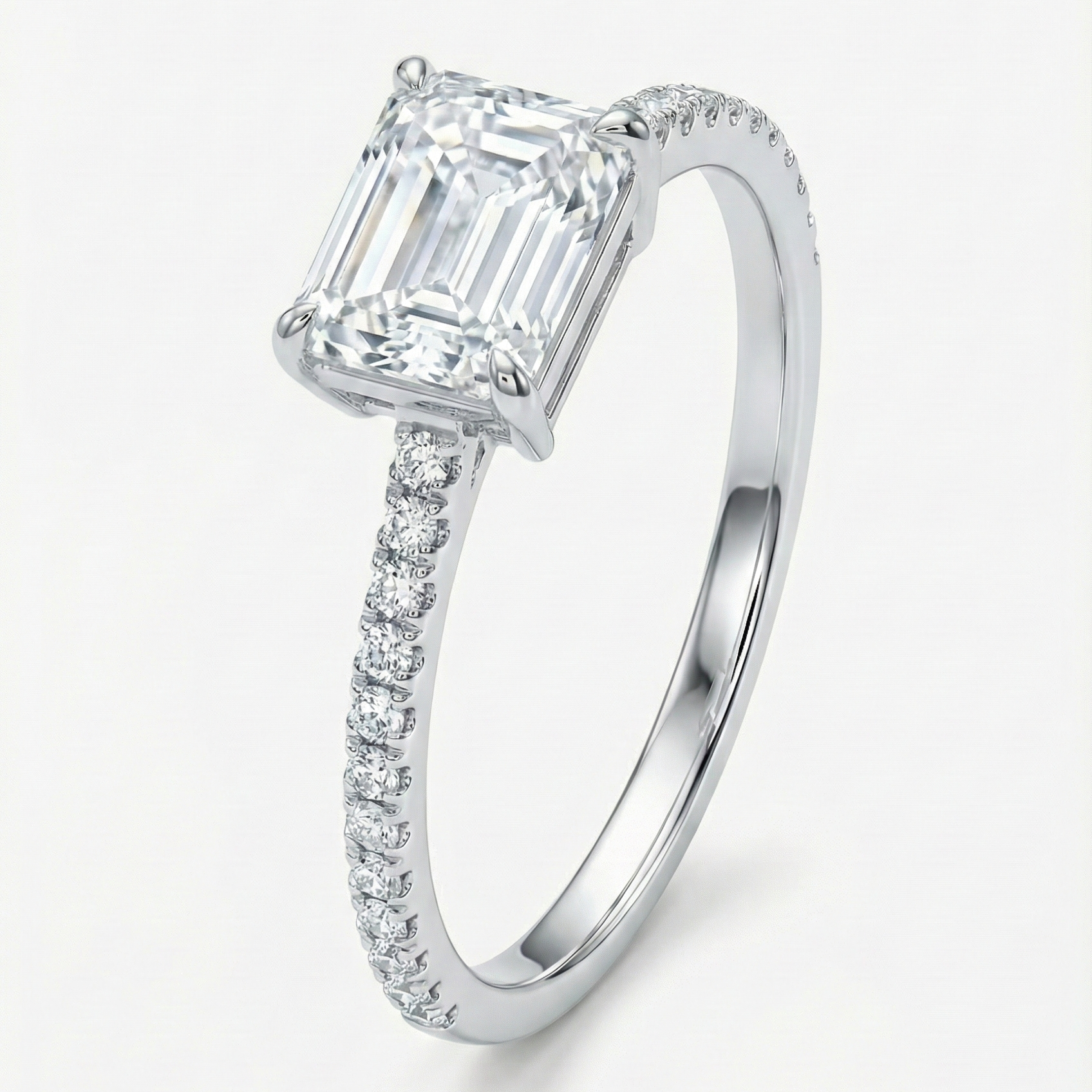 white Radiant Cut Ring_1